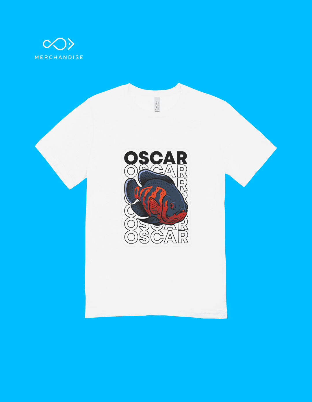 Oscar Aura by Fishelly – Unisex Tapered Fit Tee
